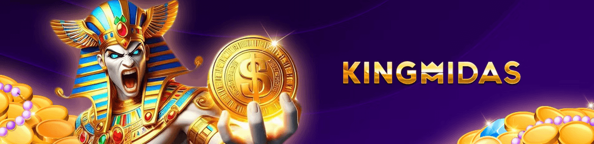 King Midas Arcade Banner